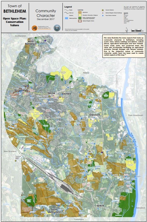 Community Character Map_Open Space Plan_2017