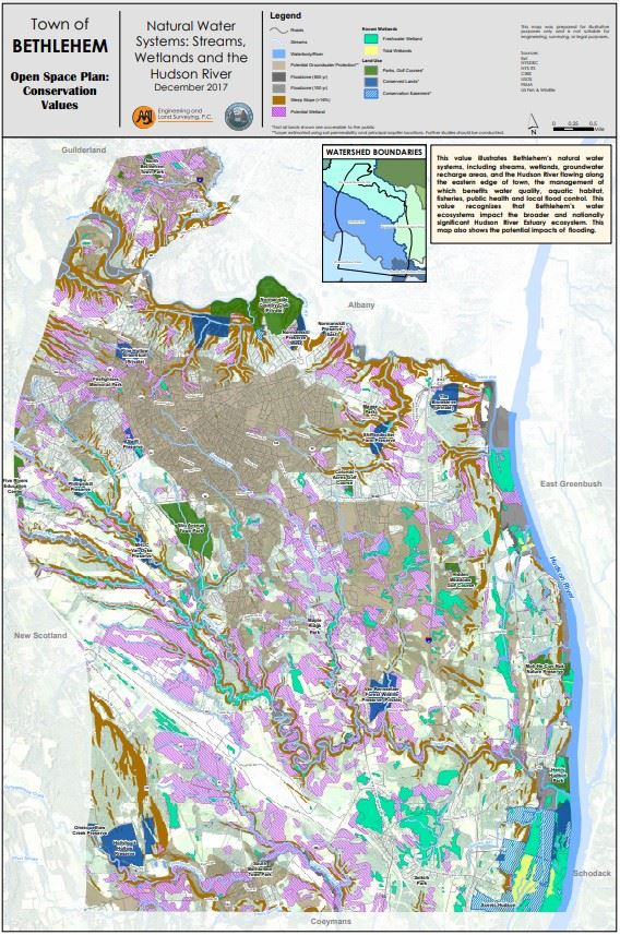 Natural Water Systems Map_Open Space Plan_2017