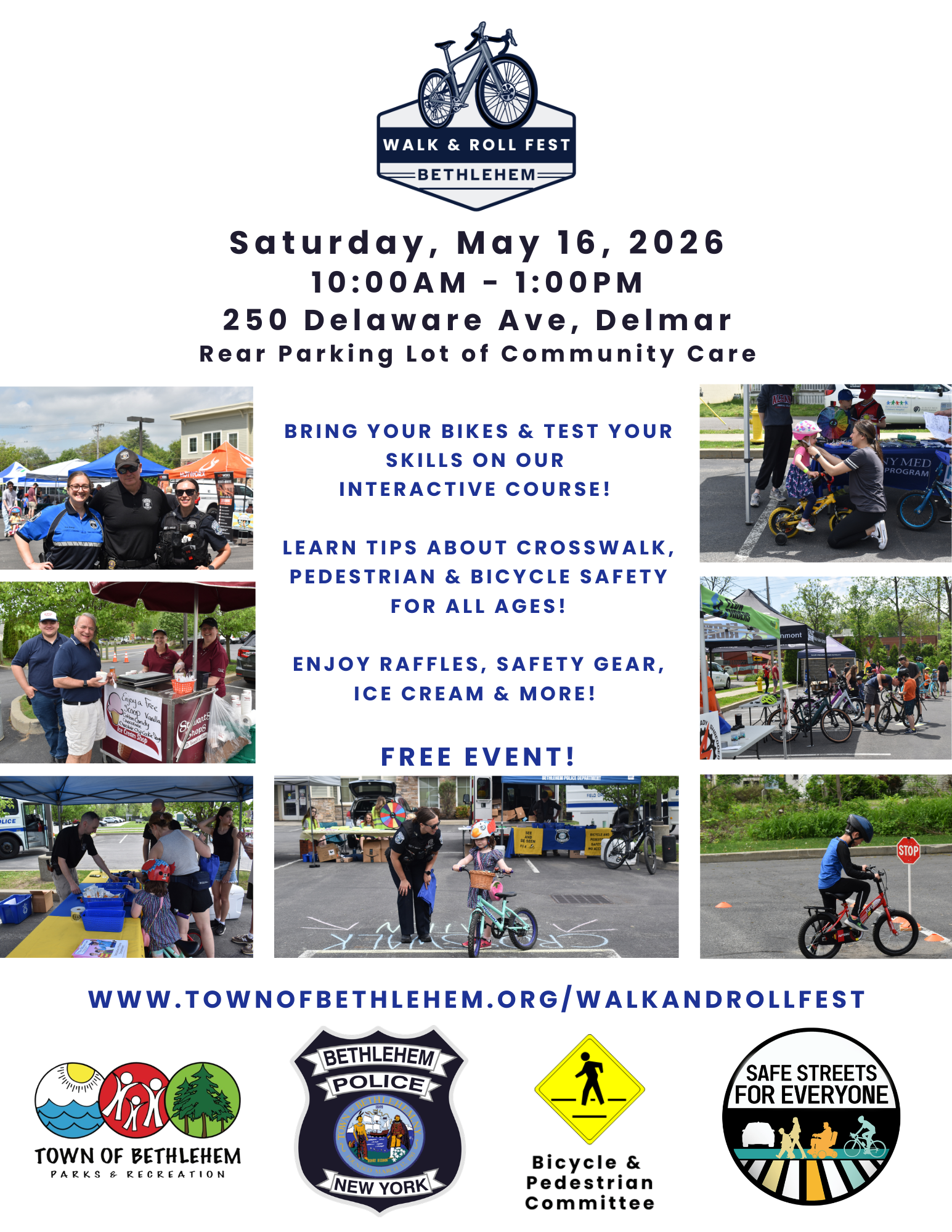 2026 Walk and Roll Fest Flyer