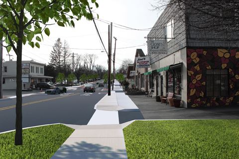 Delaware Avenue at Becker Terrace